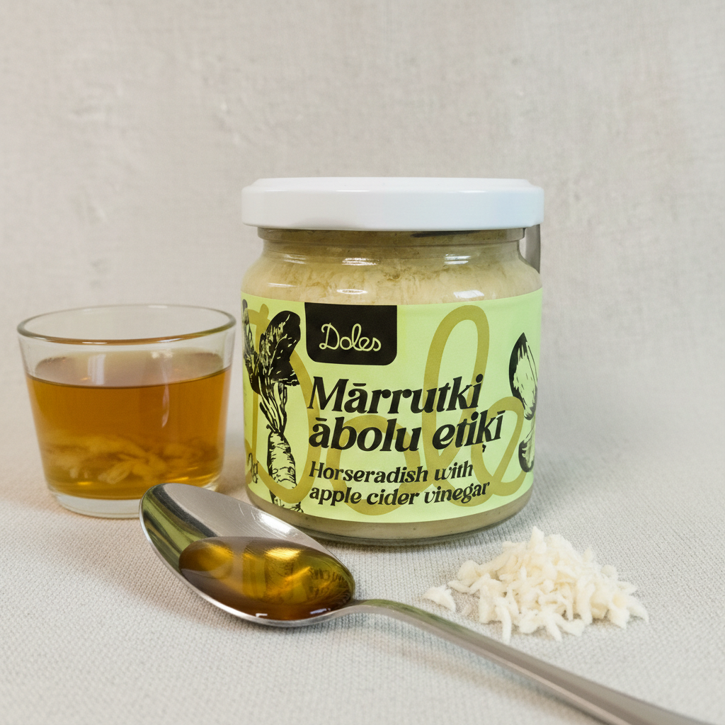 Mārrutki ābolu etiķī